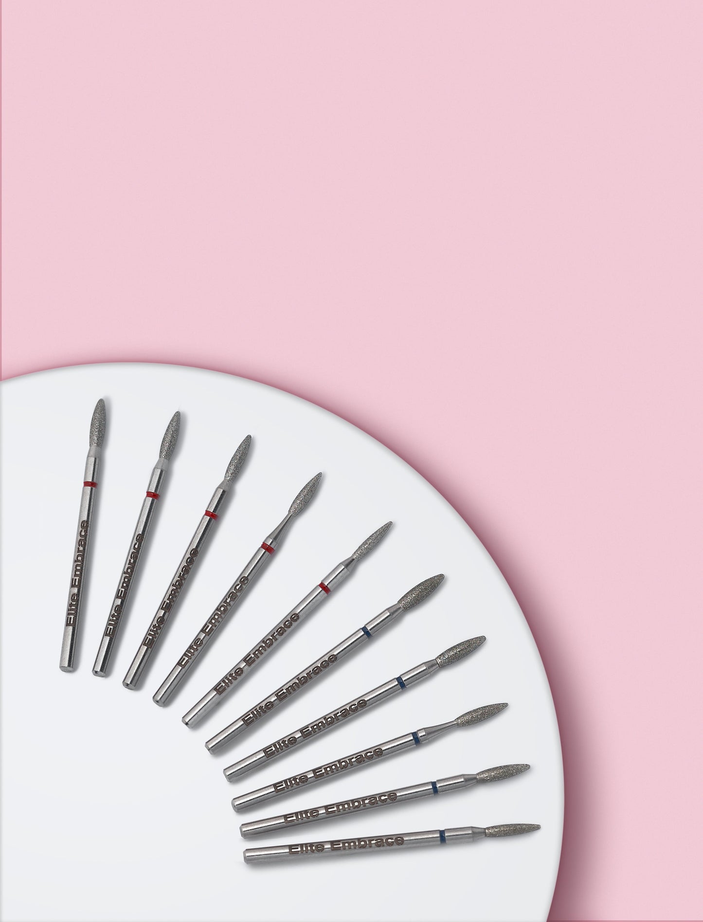 ELITE EMBRACE Professional Flame Nail Bit 2.5*8mm DD2864 - Reskined- Best Price in United States