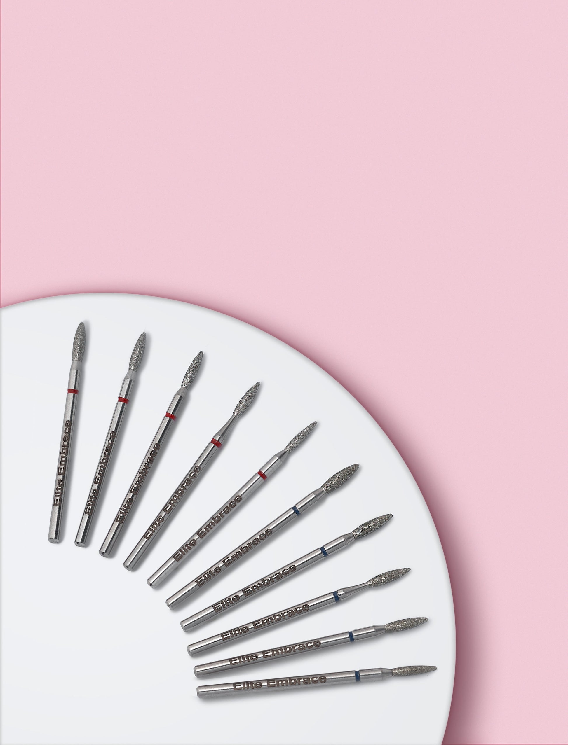 ELITE EMBRACE Professional Flame Nail Bit 2.5*8mm DD2864 - Reskined- Best Price in United States