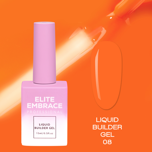 ELITE EMBRACE Professional Liquid Builder Gel 08 15ml ELBG0815 - Reskined- Best Price in United States