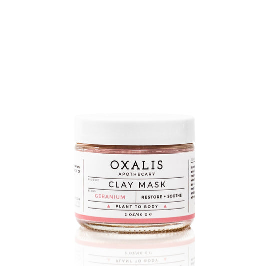 GERANIUM CLAY MASK | RESTORE + SOOTHE - Reskined- Best Price in United States