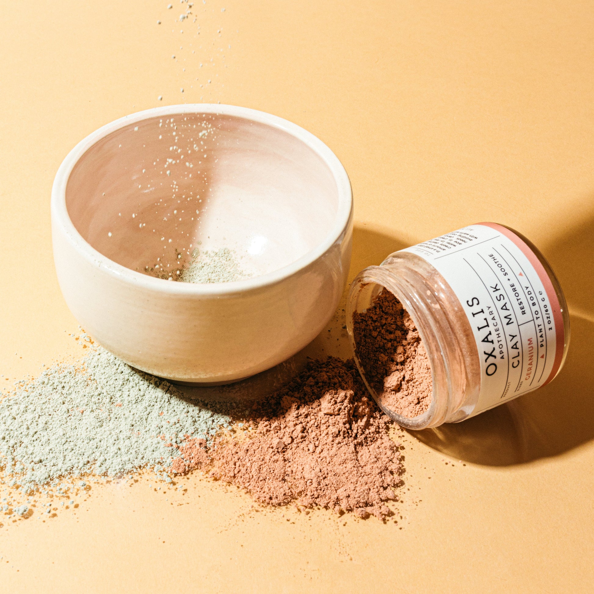 GERANIUM CLAY MASK | RESTORE + SOOTHE - Reskined- Best Price in United States