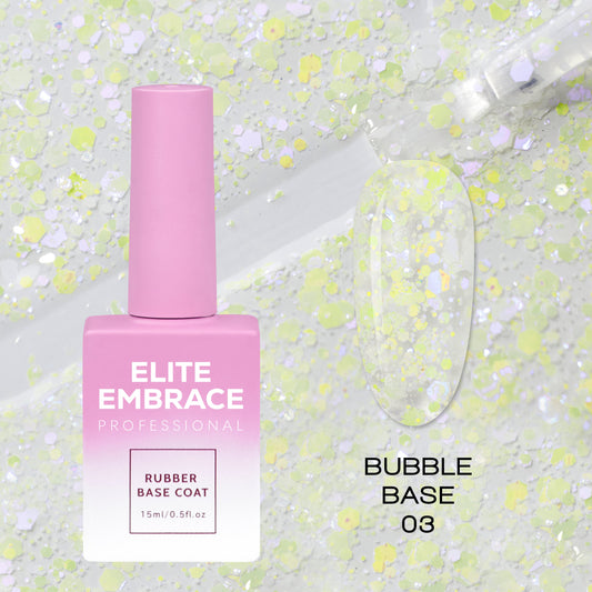 ELITE EMBRACE Professional Bubble Base 03 15ml EBB0315 - Reskined- Best Price in United States