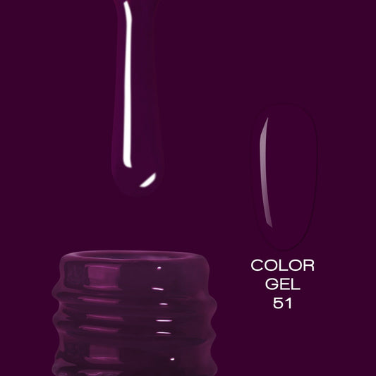 ELITE EMBRACE Professional Color Gel 51 10ml ECG5110 - Reskined- Best Price in United States