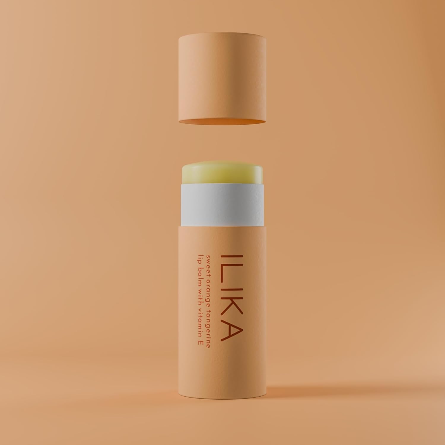 ILIKA Lip balm Organic, Vegan, Plastic-free, 100% Plant-based, 2X Volume, COSMOS Certified Organic, PETA Certified Vegan & Cruelty-Free, 2 Pack, Orange Tangerine - Reskined- Best Price in United States