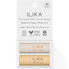 ILIKA Lip balm, Organic, 100% Plant-based, Natural Lip Treatment, COSMOS Certified Organic, PETA Certified Vegan & Cruelty-Free 2 Pack, Ginger Lemon & Almond Cardamom Rose - Reskined- Best Price in United States