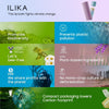 ILIKA Lip Balm, Organic,100% Plant-Based, 2X Volume, Low CO2e - COSMOS Certified Organic, PETA Certified Vegan & Cruelty-Free, Biodegradable Tube 4 Pack, Essential Collection - Reskined- Best Price in United States