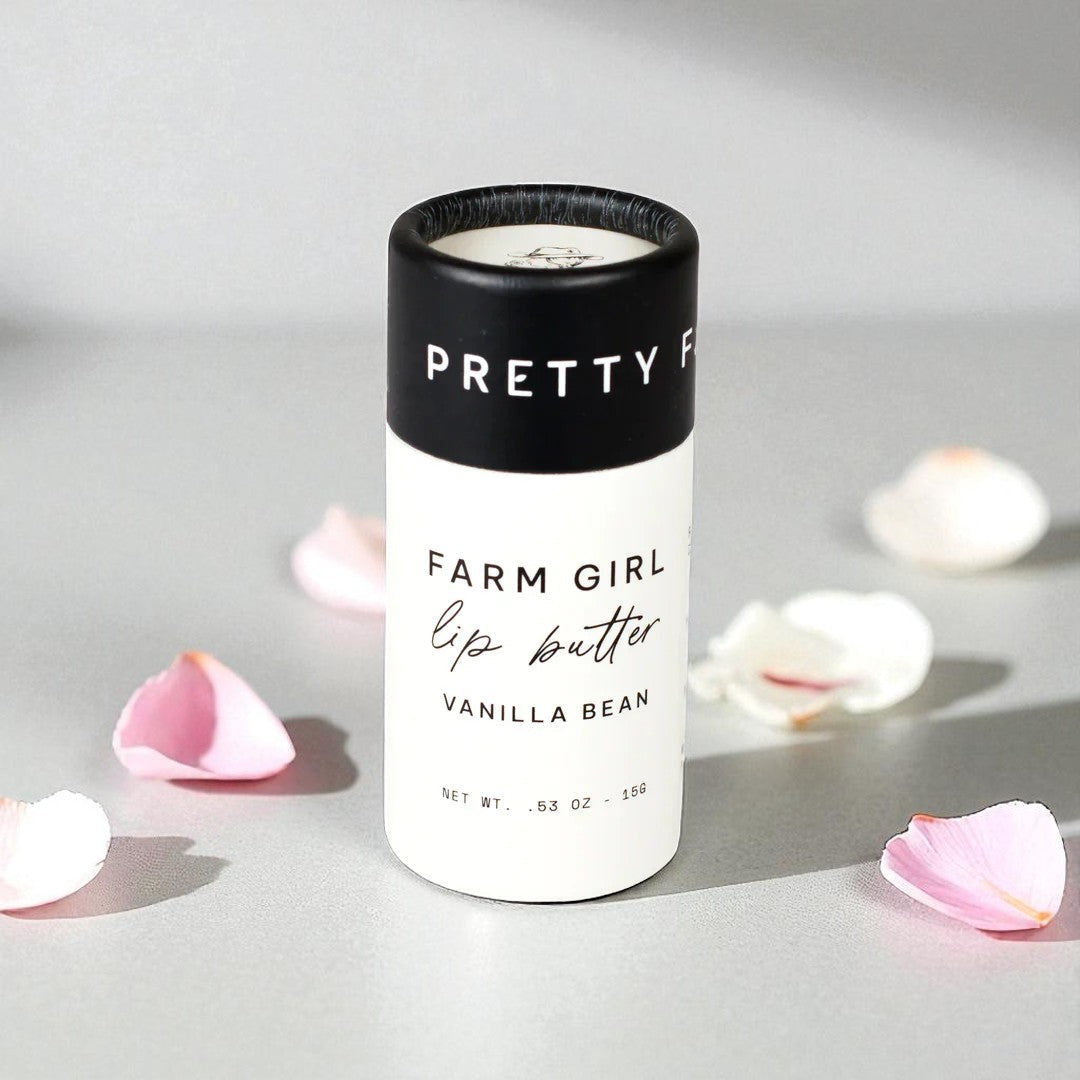 Vanilla Bean Tallow Lip Butter in Eco-Friendly Travel Tubes - Reskined- Best Price in United States