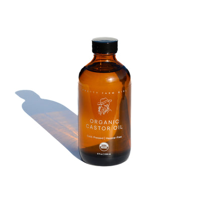 Pure Organic Cold Pressed Hexane-Free Castor Oil - Reskined- Best Price in United States