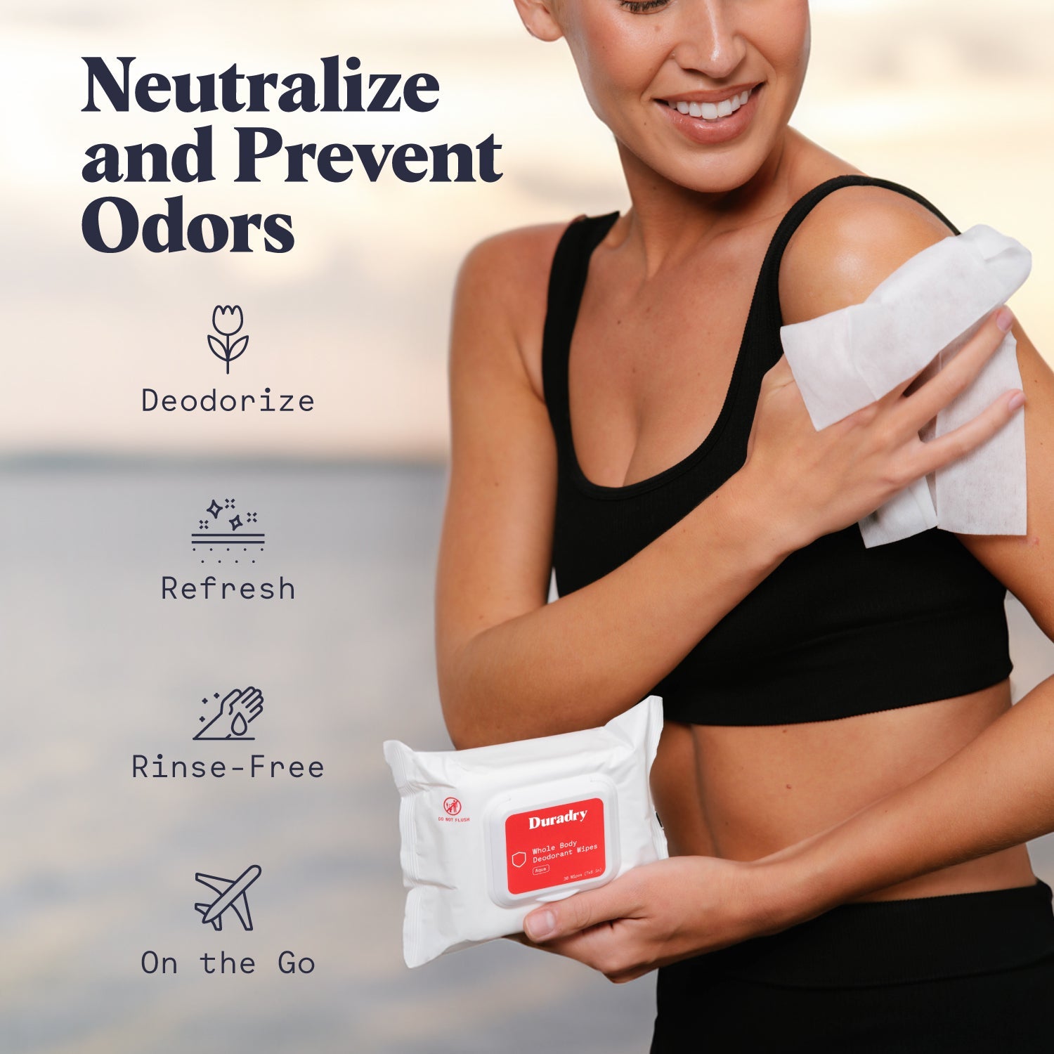 Whole Body Deodorant Wipes - Reskined- Best Price in United States