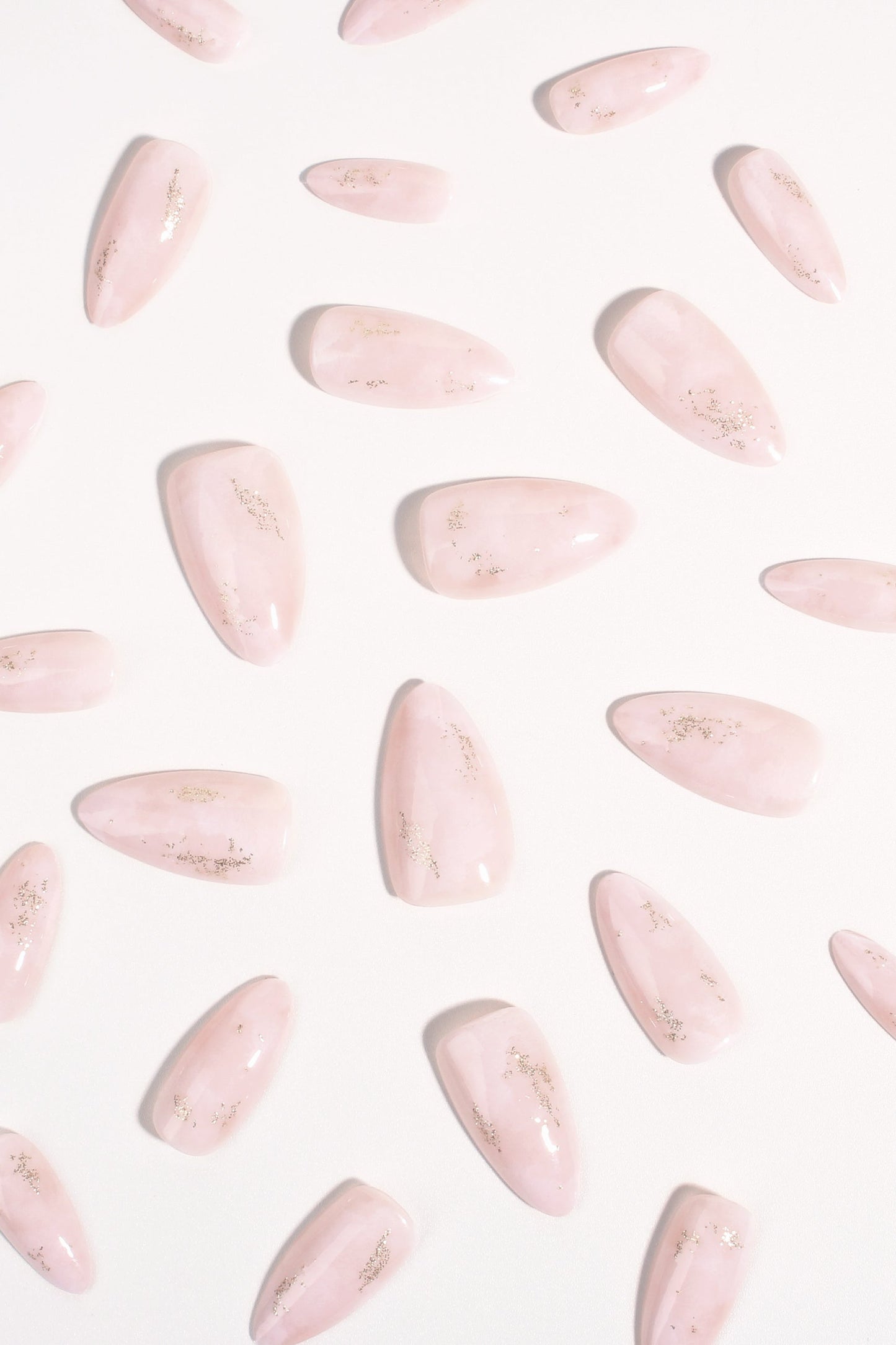 Hushed Shimmer | Soft & Durable Press-On Nails - Reskined- Best Price in United States