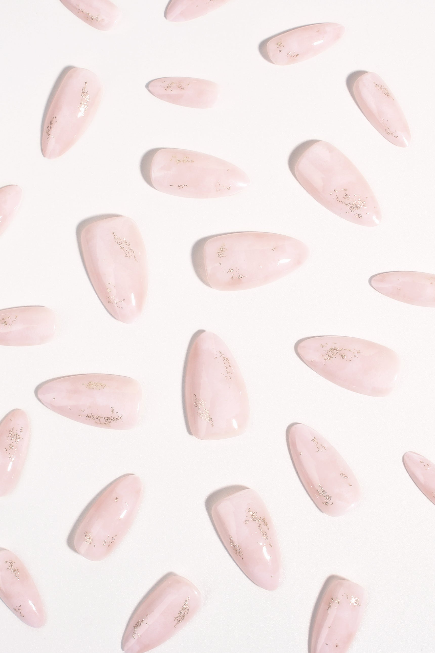 Hushed Shimmer | Soft & Durable Press-On Nails - Reskined- Best Price in United States
