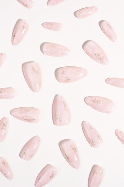 Hushed Shimmer | Soft & Durable Press-On Nails - Reskined- Best Price in United States