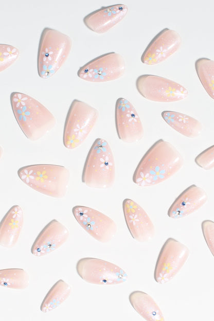 Cloudy Halo | Soft & Durable Press-On Nails - Reskined- Best Price in United States
