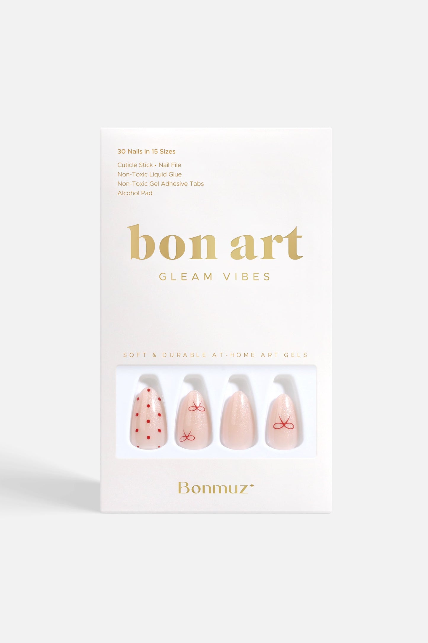 Berry Bows | Soft & Durable Press-On Nails - Reskined- Best Price in United States