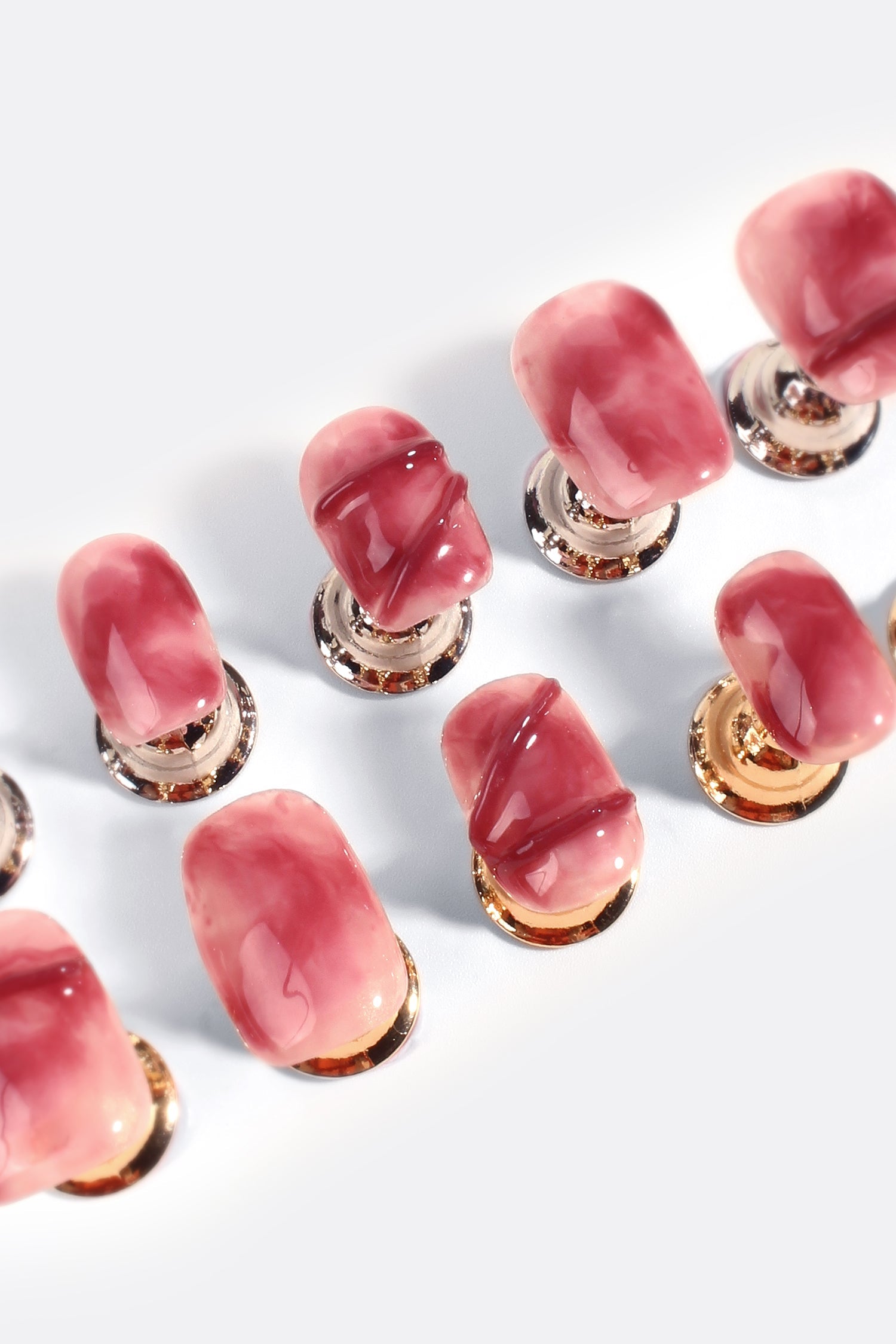 Vintage Garnet | Pro Handmade Gel Nails - Reskined- Best Price in United States