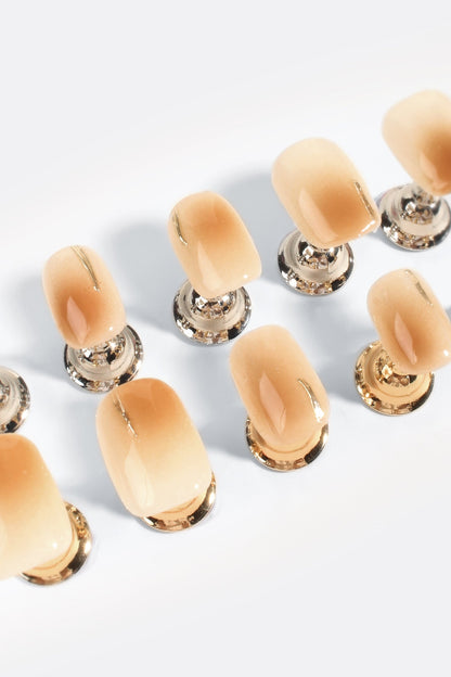 Sandstone Solstice | Pro Handmade Gel Nails - Reskined- Best Price in United States