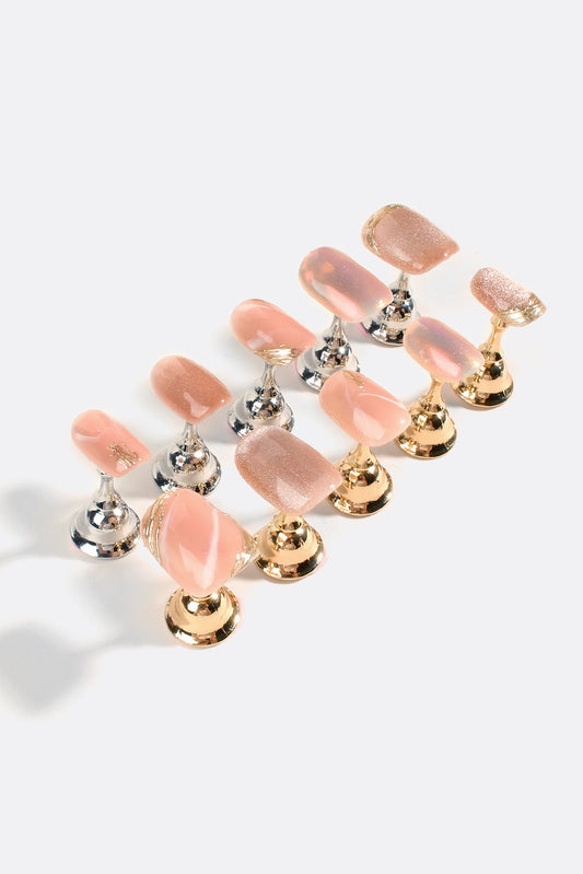 Rose Gold Rush | Pro Handmade Gel Nails - Reskined- Best Price in United States