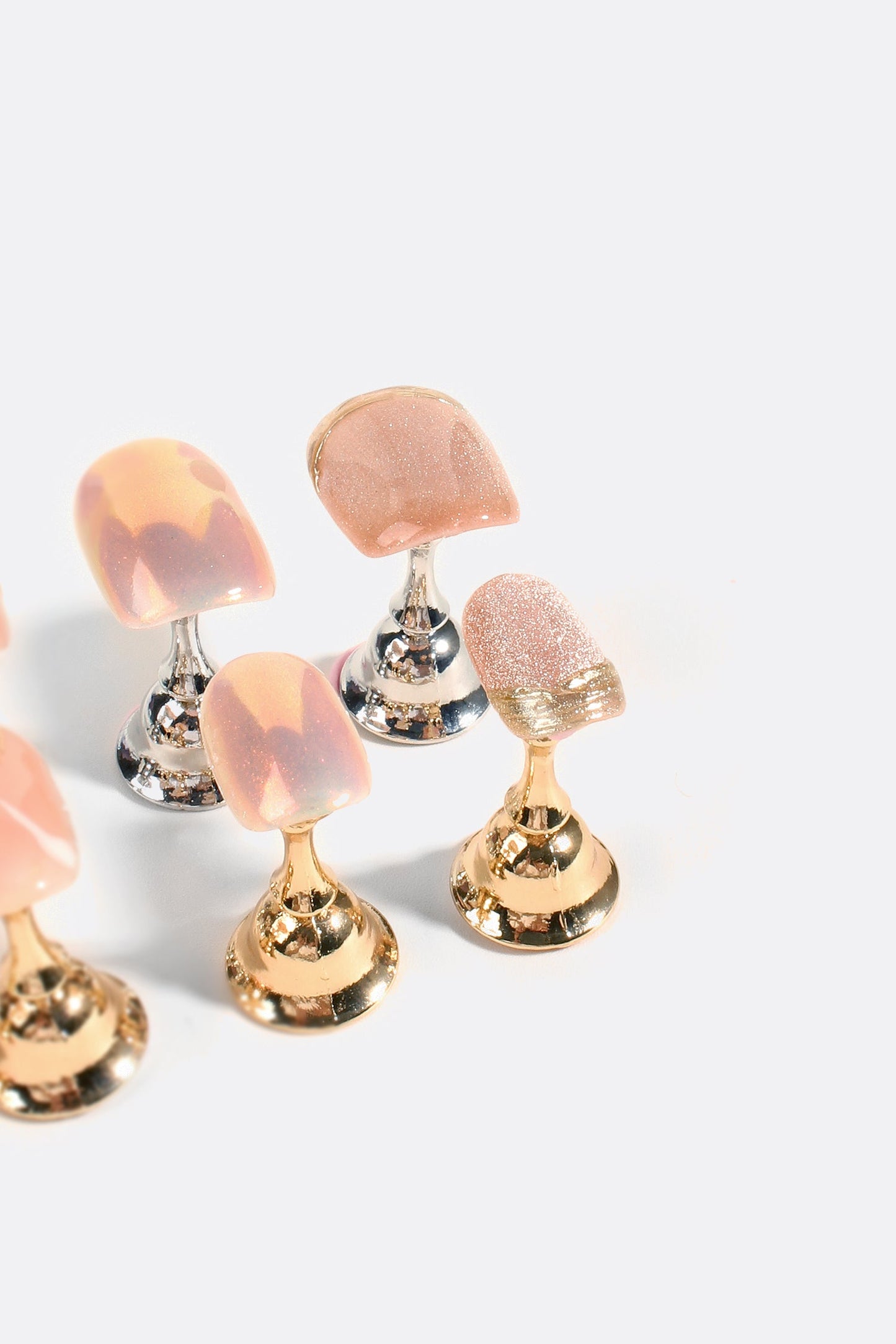 Rose Gold Rush | Pro Handmade Gel Nails - Reskined- Best Price in United States