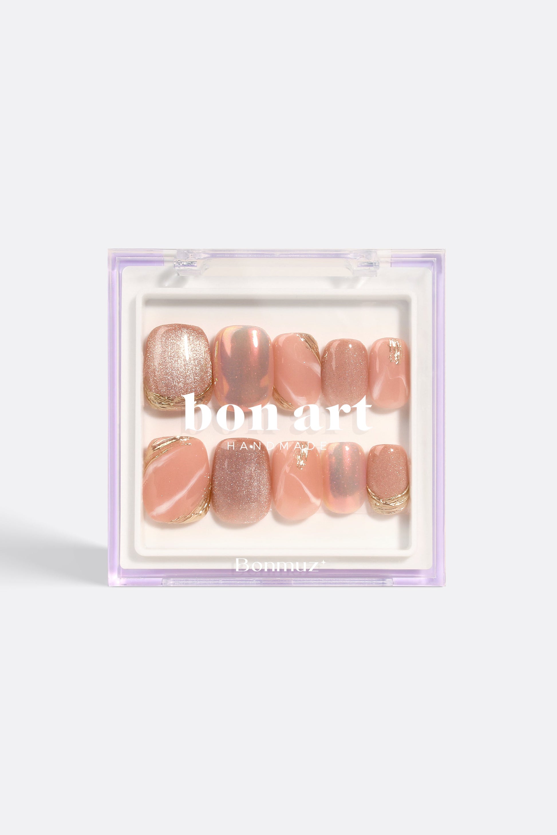 Rose Gold Rush | Pro Handmade Gel Nails - Reskined- Best Price in United States