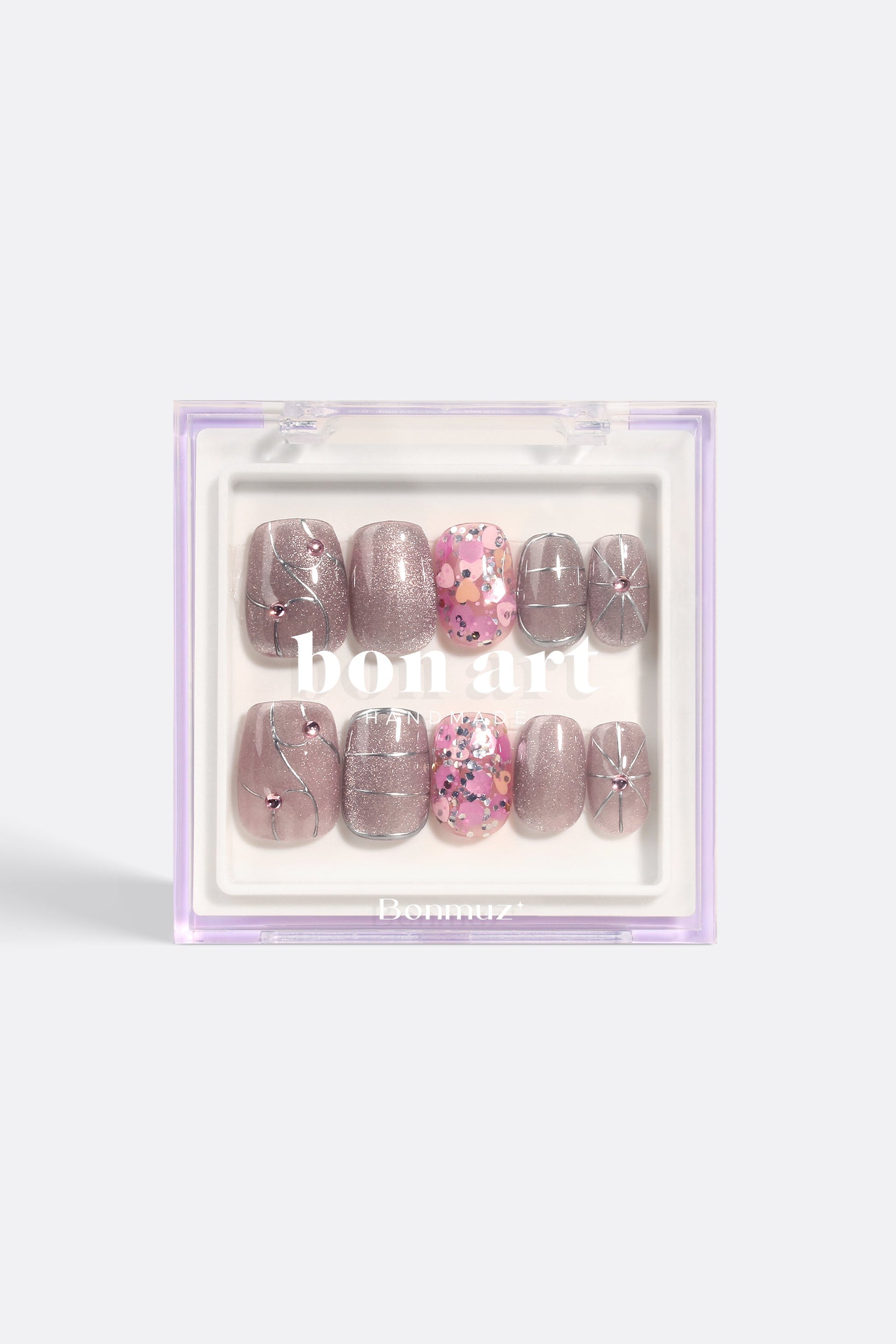 Shimmering Prosecco | Pro Handmade Gel Nails - Reskined- Best Price in United States