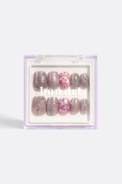 Shimmering Prosecco | Pro Handmade Gel Nails - Reskined- Best Price in United States