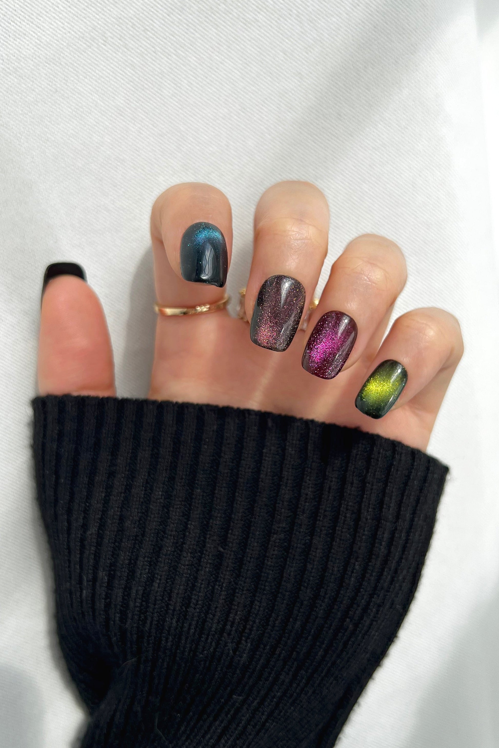 Mystic Aurora | Pro Handmade Gel Nails - Reskined- Best Price in United States