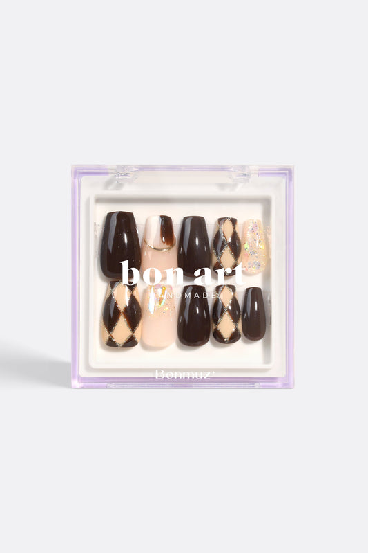 Preppy Aesthetic | Pro Handmade Gel Nails - Reskined- Best Price in United States