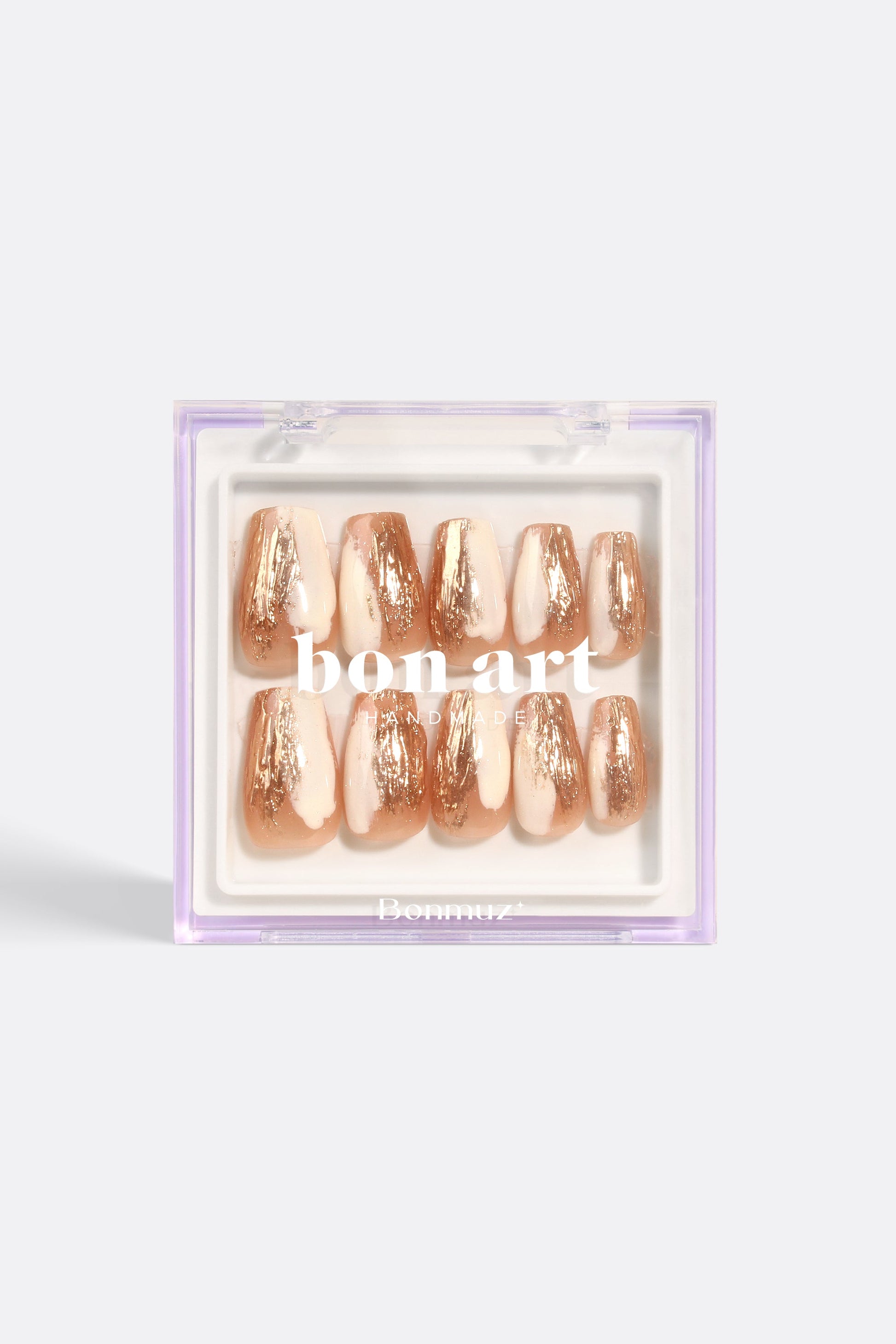 Gilded Crème | Pro Handmade Gel Nails - Reskined- Best Price in United States