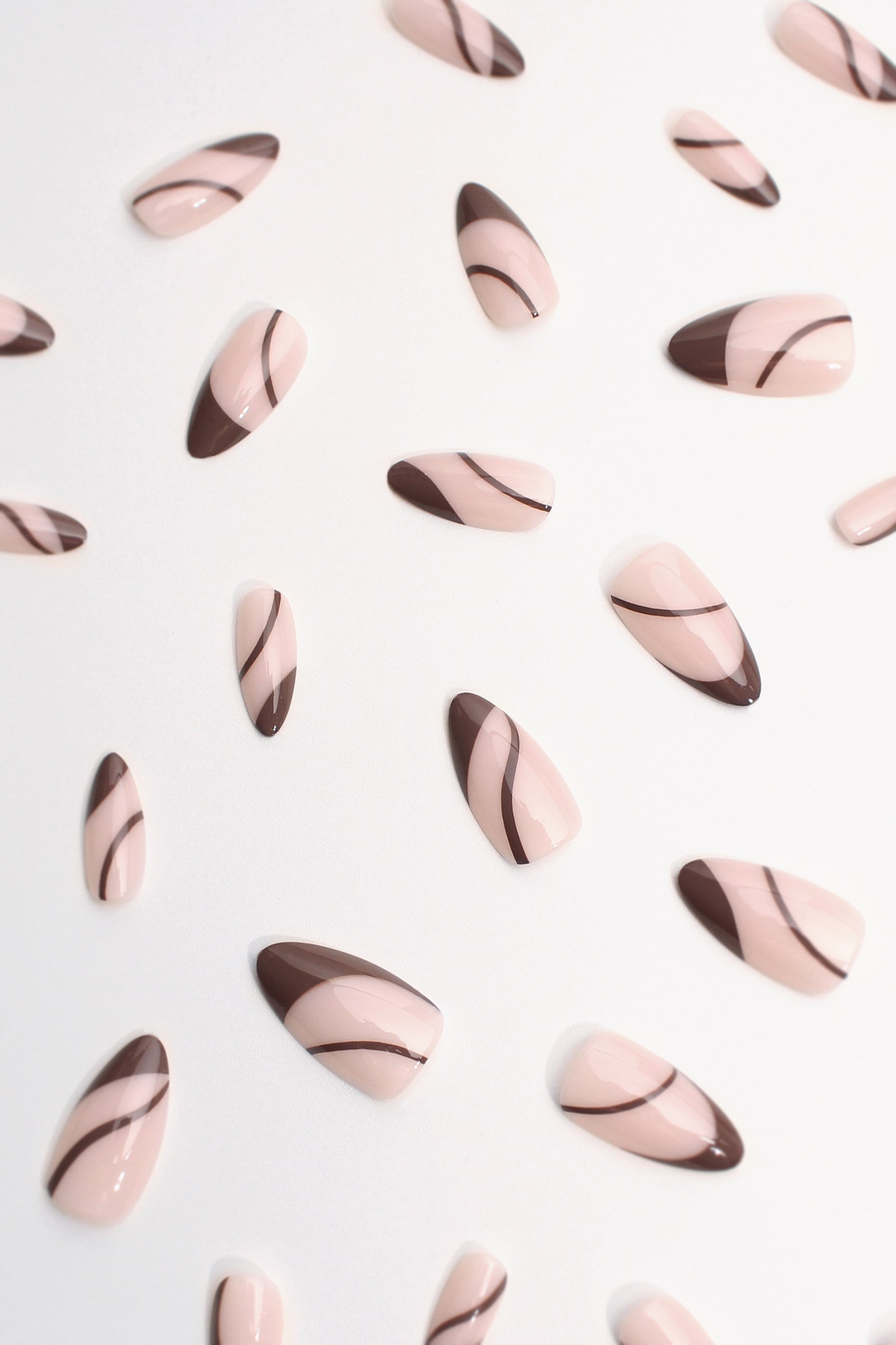 Brewed Serenade | Soft & Durable Press-On Nails - Reskined- Best Price in United States