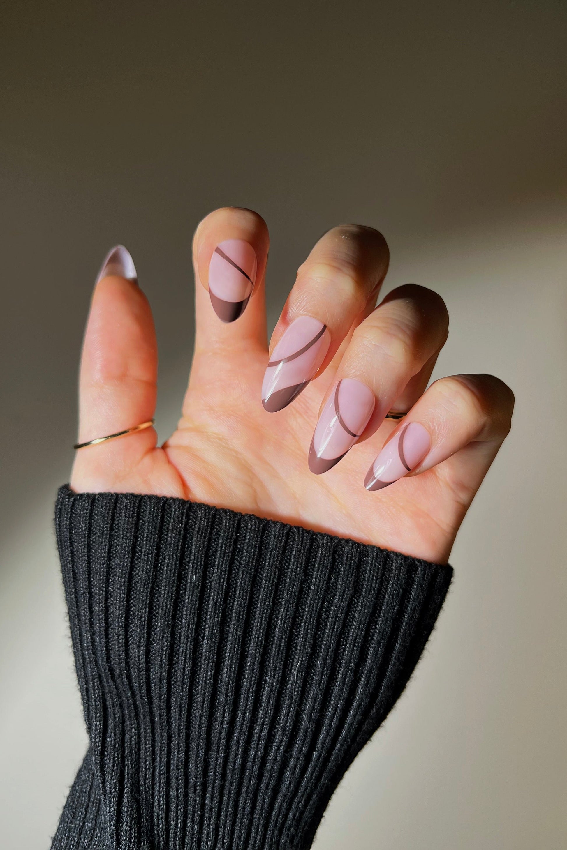 Brewed Serenade | Soft & Durable Press-On Nails - Reskined- Best Price in United States