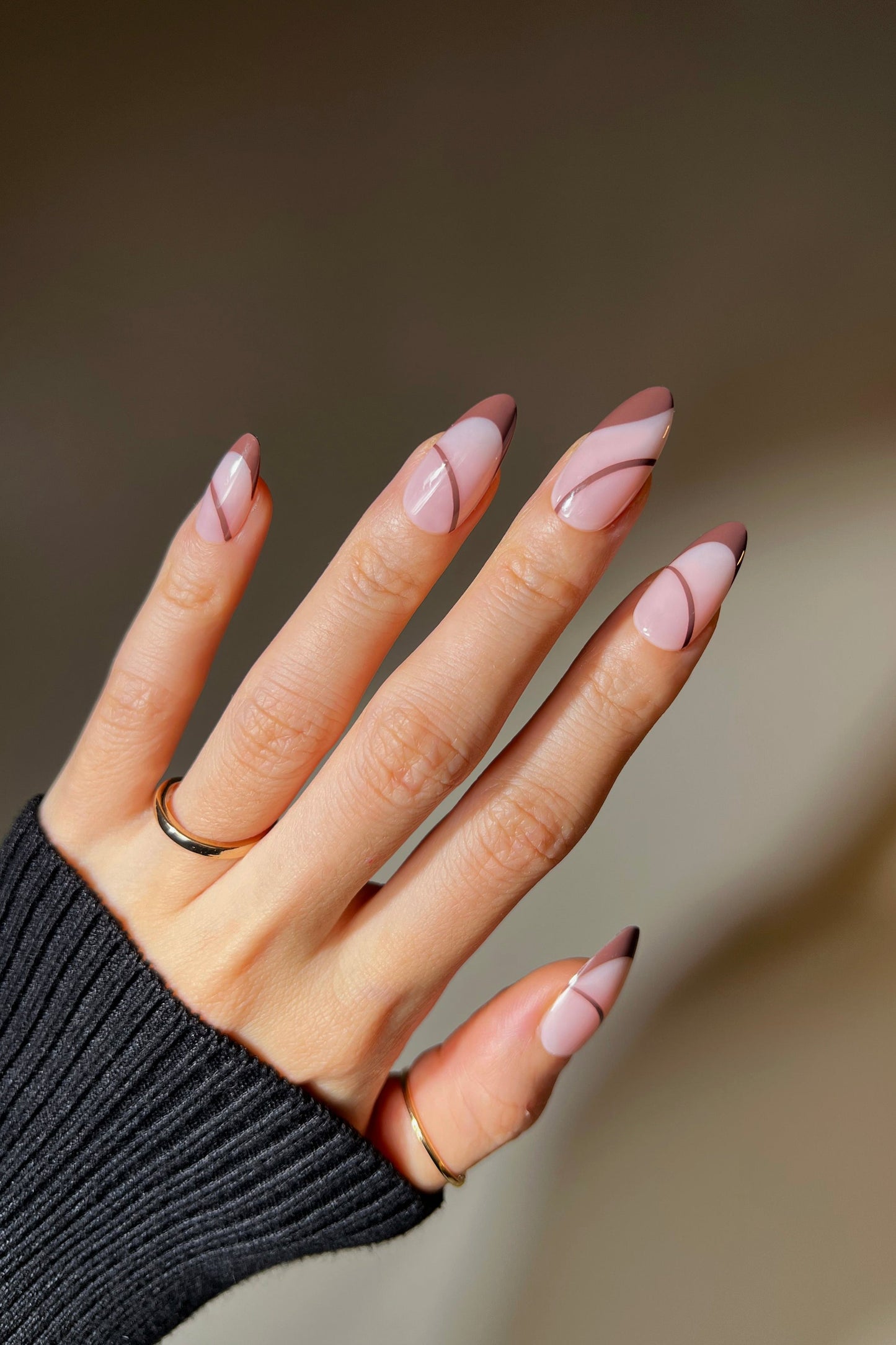 Brewed Serenade | Soft & Durable Press-On Nails - Reskined- Best Price in United States