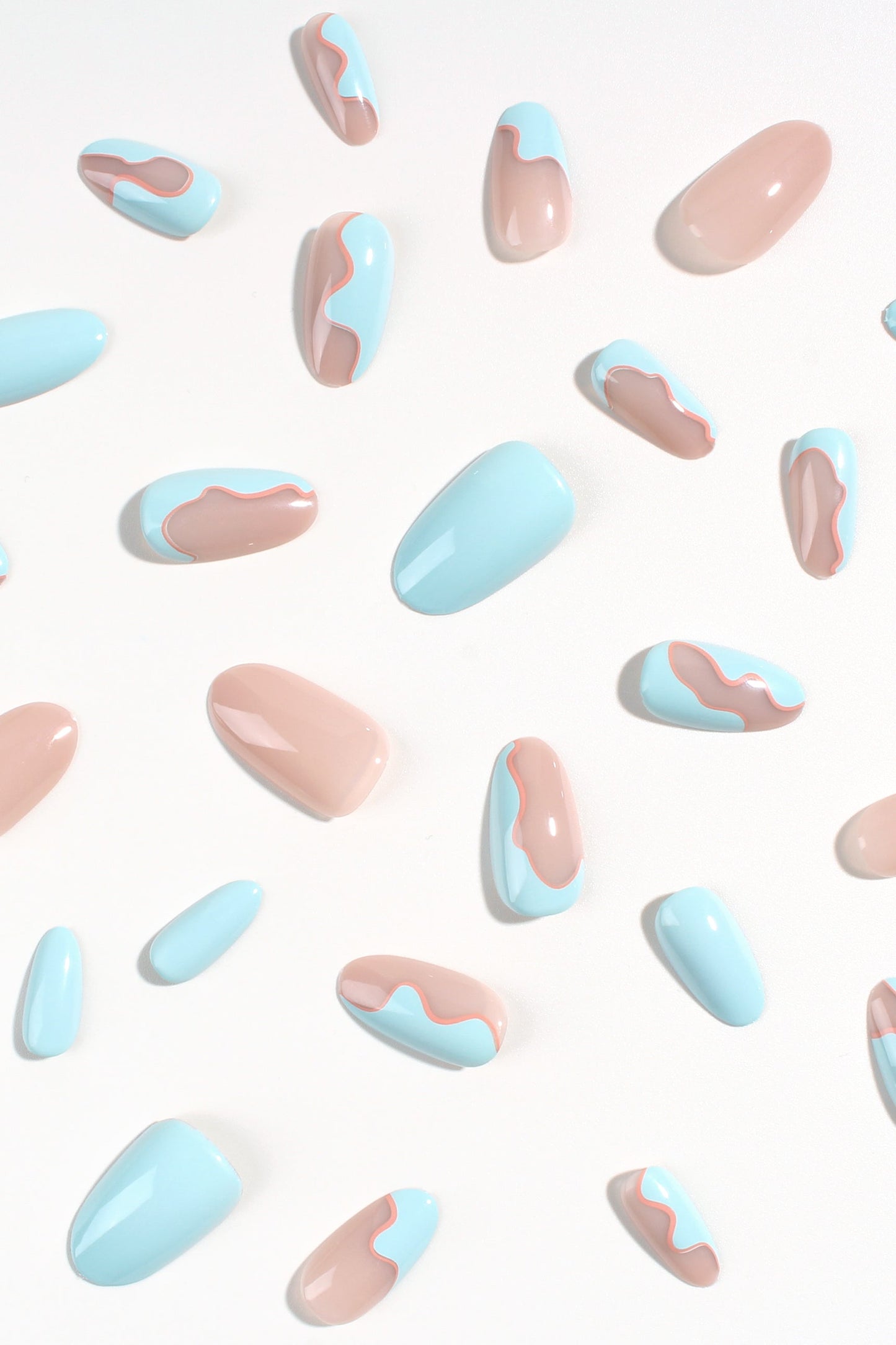 Seabed Blossom | Soft & Durable Press-On Nails - Reskined- Best Price in United States