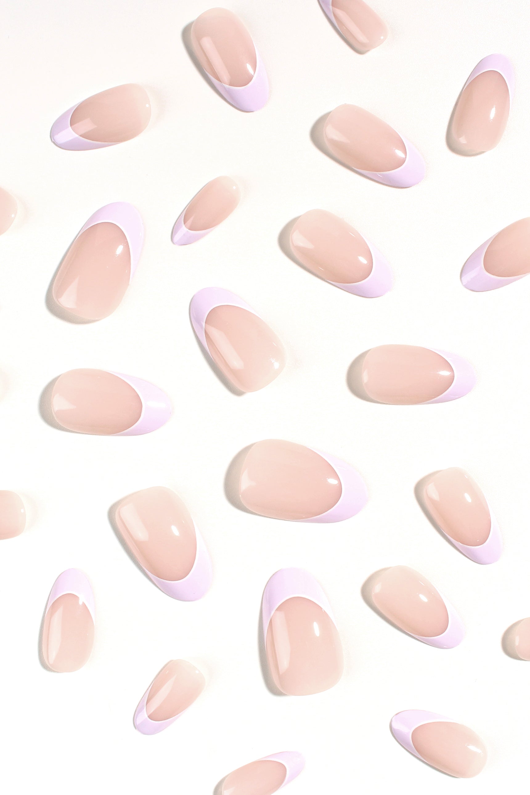 Lavender Petal Grace | Soft & Durable Press-On Nails - Reskined- Best Price in United States