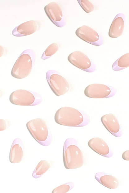 Lavender Petal Grace | Soft & Durable Press-On Nails - Reskined- Best Price in United States