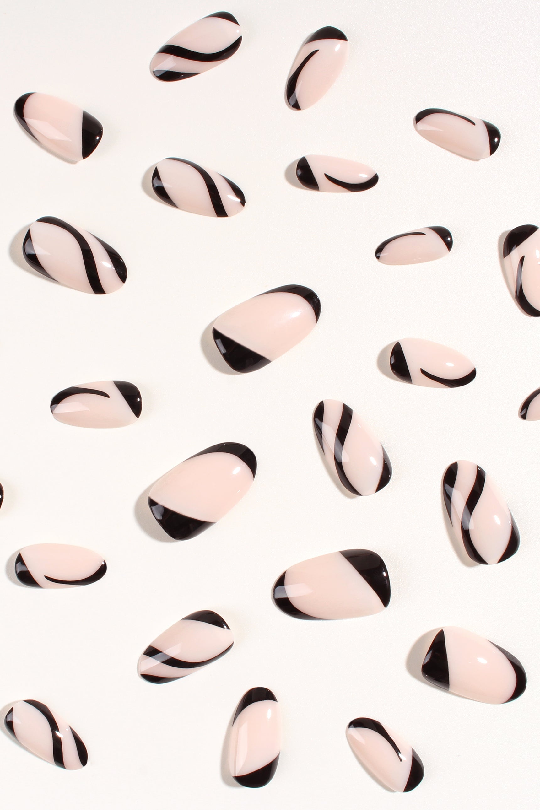 Satin Black | Soft & Durable Press-On Nails - Reskined- Best Price in United States