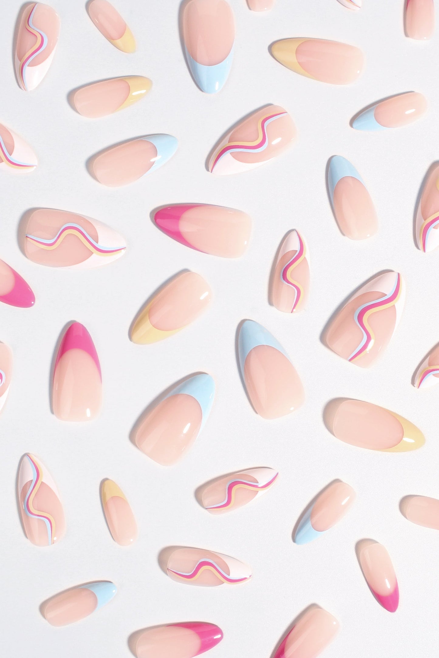 Flamingo Dash | Soft & Durable Press-On Nails - Reskined- Best Price in United States