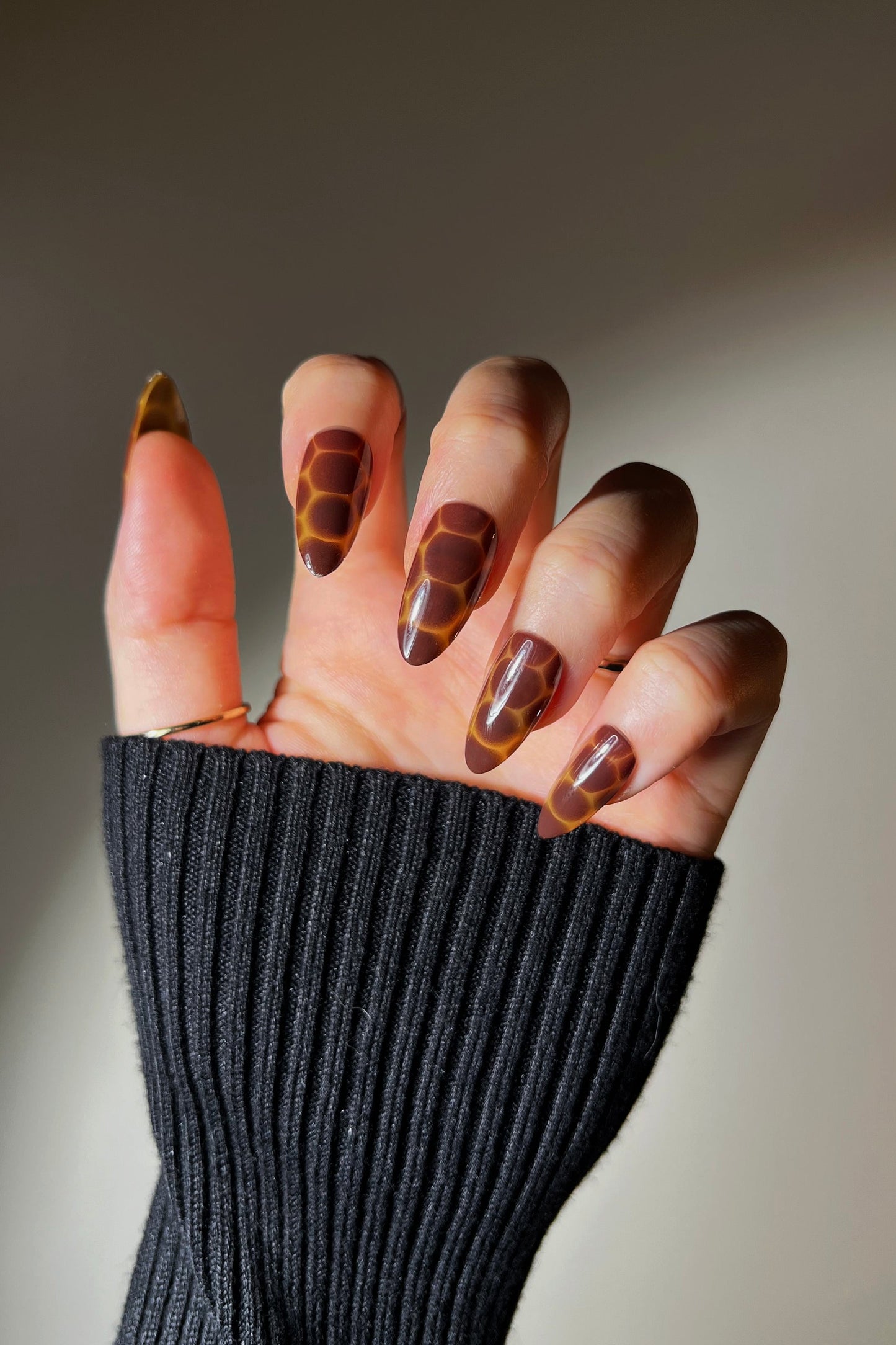 Cocoa Nouveau | Soft & Durable Press-On Nails - Reskined- Best Price in United States
