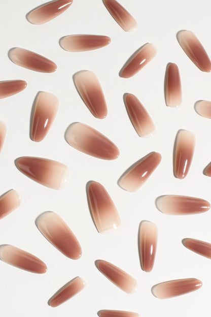 Brown Sugar Drip | Soft & Durable Press-On Nails - Reskined- Best Price in United States