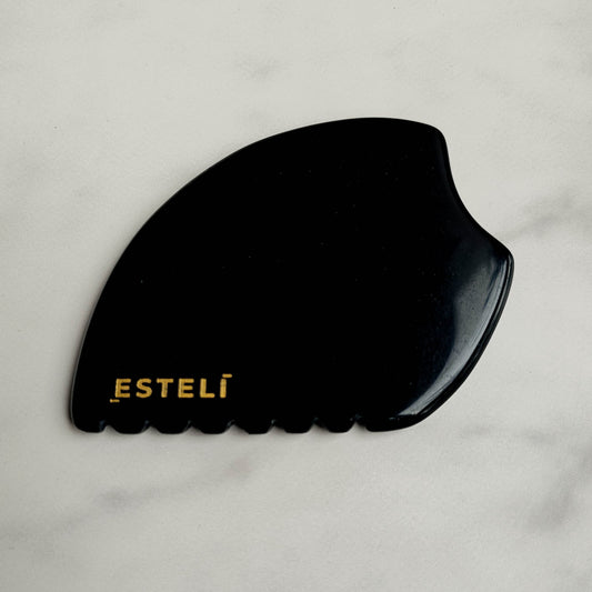 Black Obsidian Gua Sha - Reskined- Best Price in United States