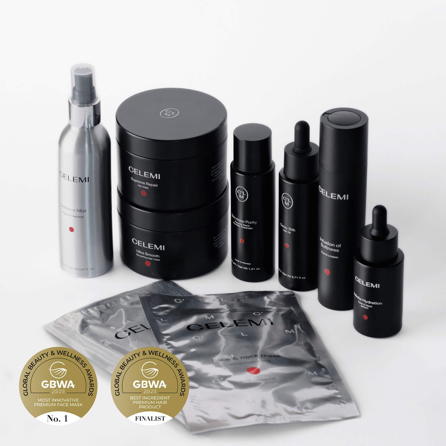 CLM Total Care Package for Stronger Hair, Hydrated Face, and Gentle Hand Care - Reskined- Best Price in United States