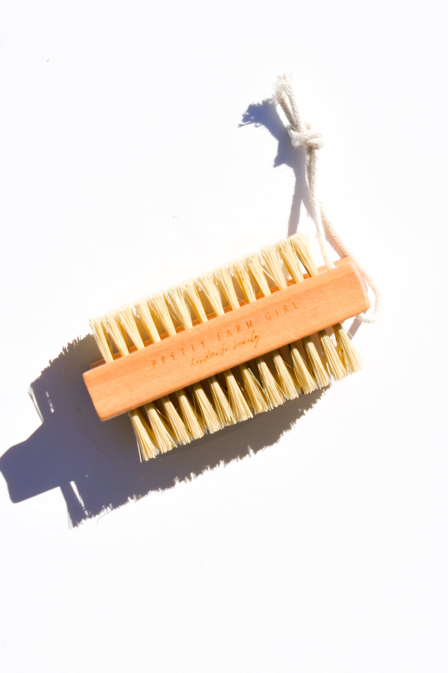 Bamboo Nail Brush With Sisal Bristles - Reskined- Best Price in United States