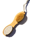 Bamboo Exfoliating Foot Pedicure Tool - Reskined- Best Price in United States