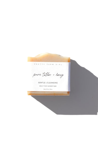 Fragrance Free Handmade Tallow + Goat Milk Soap Bar Trio - Reskined- Best Price in United States