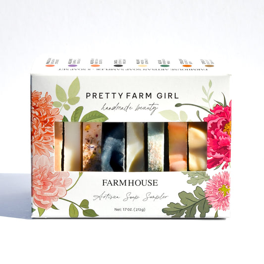 Farmhouse Artisan Goat Milk & Tallow Soap Sampler - Reskined- Best Price in United States