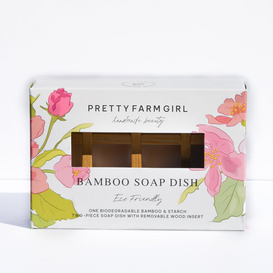 Bamboo Soap Dish - Reskined- Best Price in United States