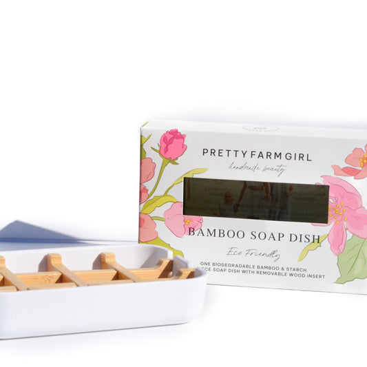 Bamboo Soap Dish - Reskined- Best Price in United States