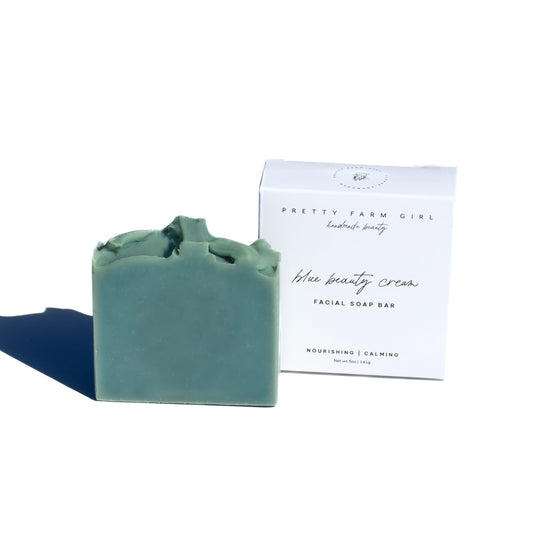 Blue Beauty Cream Facial Bar - Reskined- Best Price in United States