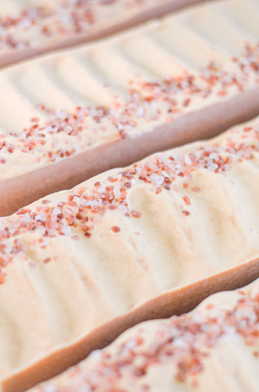 Pink Salt + Grapefruit Cleansing Bar Handmade Tallow and Goat Milk Soap Bar - Reskined- Best Price in United States