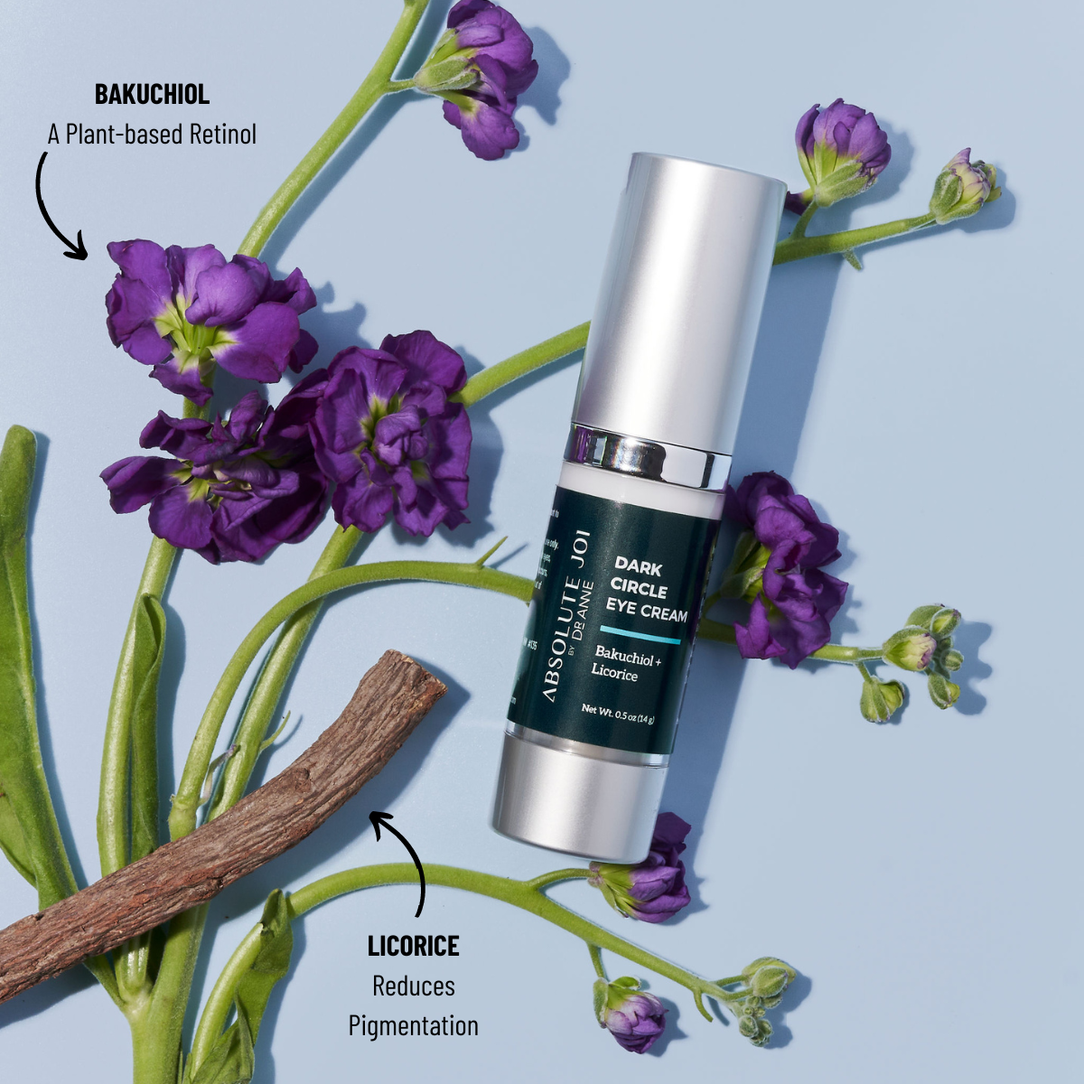 Dark Circle Eye Cream with Bakuchiol and Licorice - Reskined- Best Price in United States