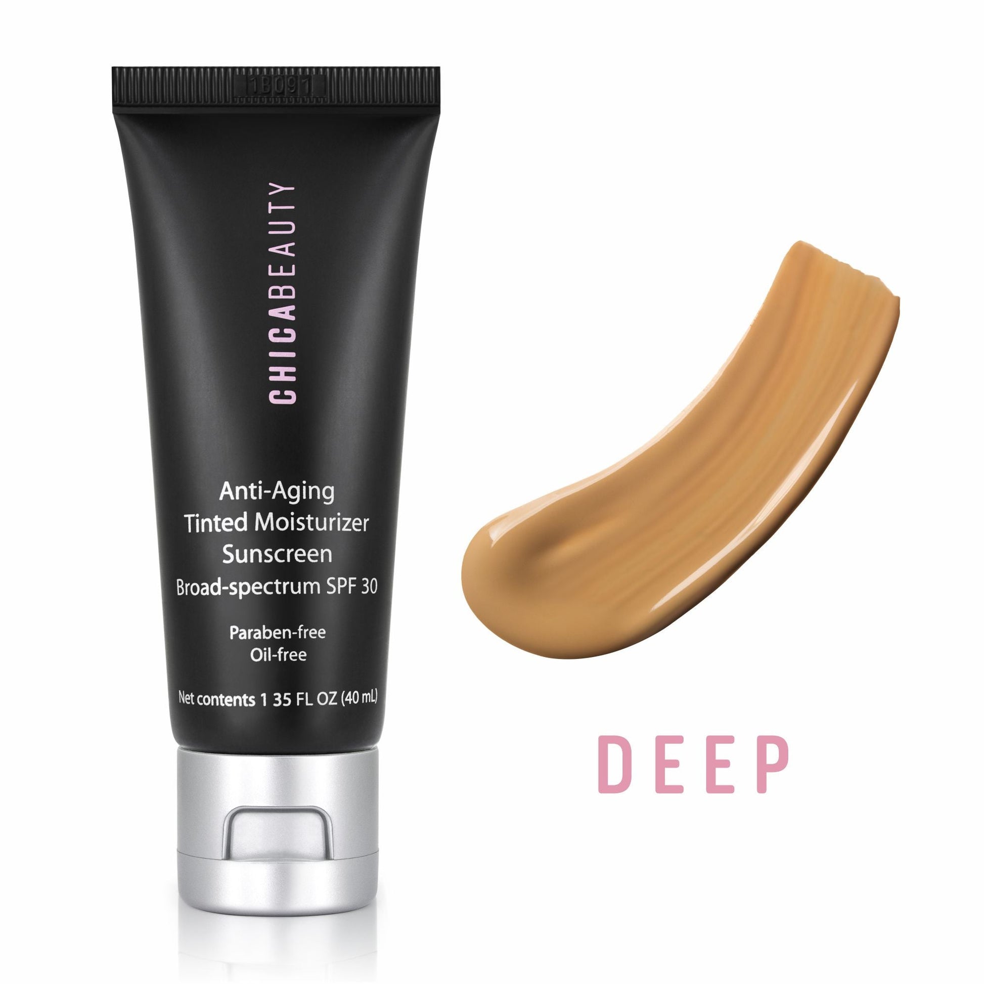 Anti-Aging Tinted Moisturizer Sunscreen Broad-Spectrum SPF 30 by Chica Beauty - Reskined- Best Price in United States